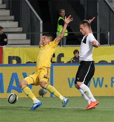 Товарищеский матч. Австрия-Украина 3:2. Все голы. Видео