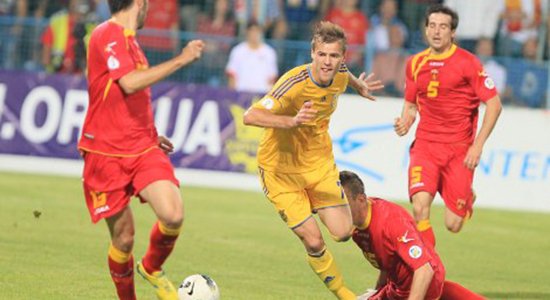 Украина победила Черногорию с разгромным счетом - 4:0 (Видео)