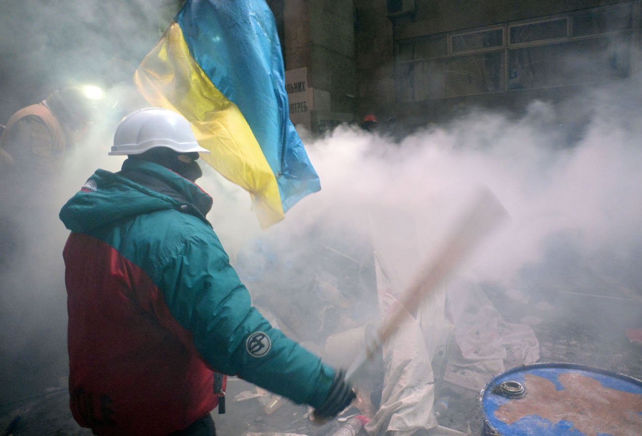 «Разгона — не будет. Будет бой, взрослый бой», - афганец на Евромайдане