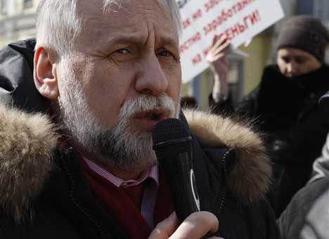 Юрий Кармазин на Виче в Глевахе (Видео)