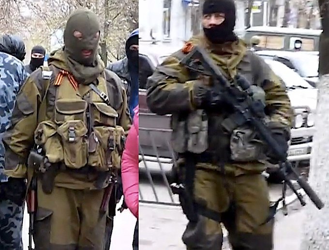 ГРУ России управляет сепаратистскими акциями на востоке Украины, а милиция предает...(Фото)