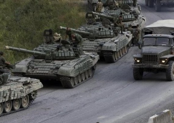 Из России в Украину направляется около 200 единиц техники