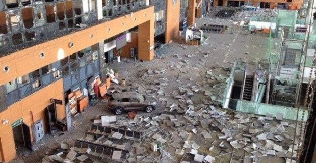 Затишье перед бурей? В донецком аэропорту прошла ротация. Братание стреляющих друг в друга.. (Видео)