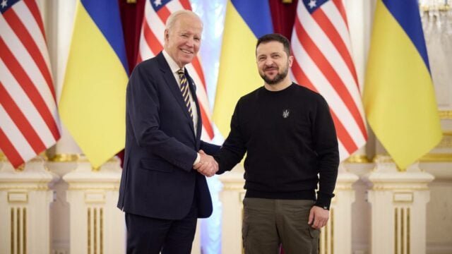 Байден прибув з візитом до Києва (Фото. Відео). Washington Post: "несподівано, драматично і ризиковано"